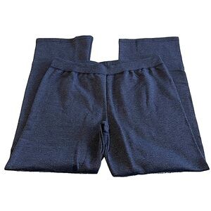 HANES Casual Drawstring Sweatpants Drawstring, Mens M, Heathered Blue